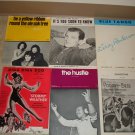 6 Rare Sheet Music !