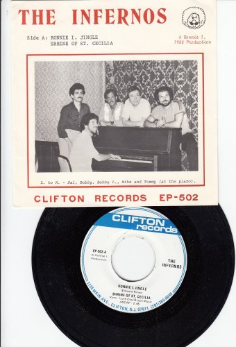 INFERNOS *Mint-45 EP / Picture Sleeve !