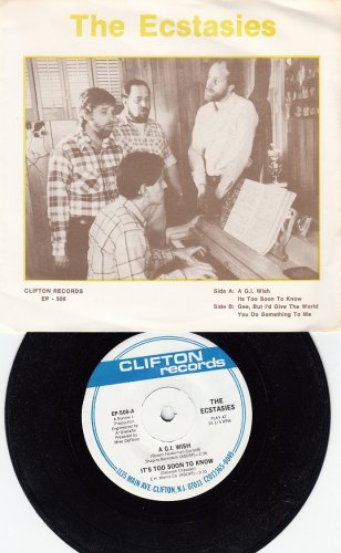 ECSTASIES ~ Mint-RARE EP w/45 !