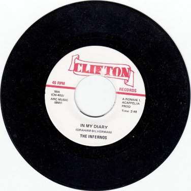INFERNOS ~ In My Diary*Mint-45 !