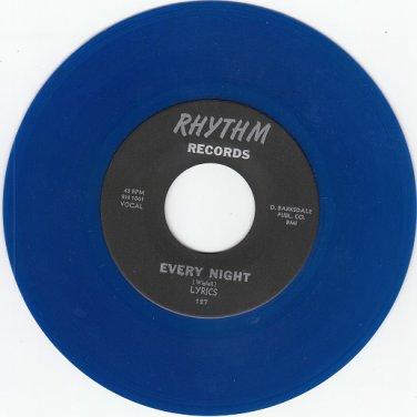 LYRICS ~ Every Night*Mint-45*RARE BLUE WAX !
