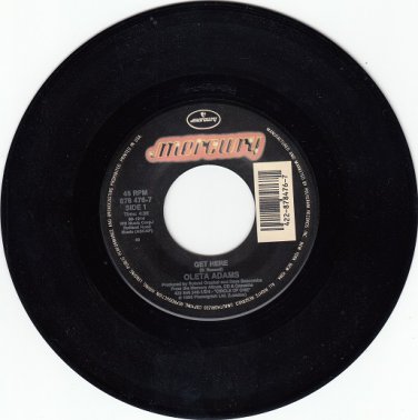 OLETA ADAMS ~ Get Here*Mint-45 !