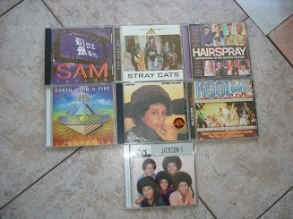 7 Like-Brand-New Mixed CDs !