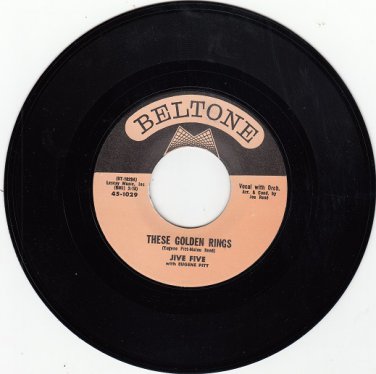 JIVE FIVE ~ These Golden Rings*Mint-45 !