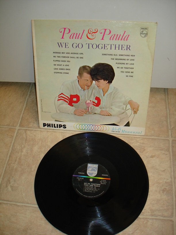 PAUL & PAULA ~ We Go Together*VG+LP !
