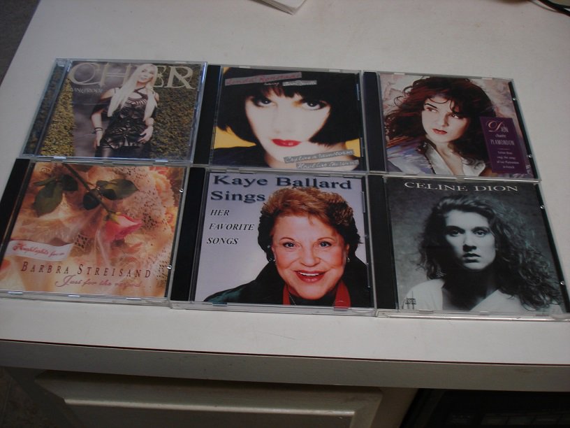 GREAT LADIES OF SONGS*6 MINT-CD'S !