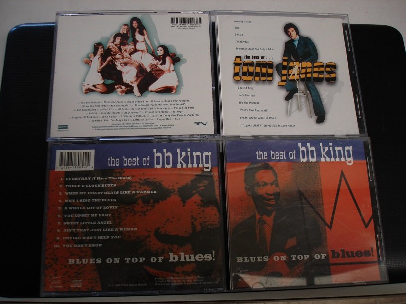TOM JONES & BB KING*2 MINT-CD'S !