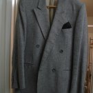 MEN'S SHARP DOUBLED BREASTED  SPORTS COAT ~ LIKE NEW 42R !