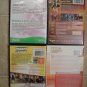 YOGA & DANCE & EXERCISE & WORKOUT~4 DVD'S !