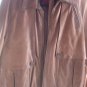 MEN'S / TEEN'S KOOL SOFT BROWN LEATHER JACKET !