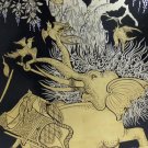 HARD TO FIND!! THAI ART/GENUINE GOLD LEAF/TEAK/
