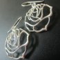 Rose-style earrings (SJ013)