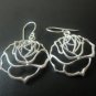 Rose-style earrings (SJ013)