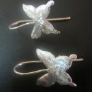 Butterfly laser finished earrings (SJ102)