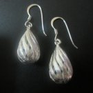 Spiral teardrop style earrings (SJ112)