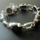 Black Spinel chain bracelet (SJ124)