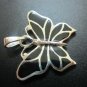 Black Onyx butterfly pendant (SJ135)