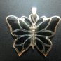 Black Onyx butterfly pendant (SJ135)