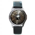 Hammerax Fly Hat Cymbal Style Round Metal Watch