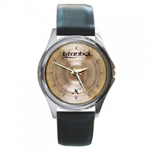 Istanbul MC Jazz Series Cymbal Style Round Metal Watch