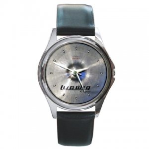 Ludwig by Tosco Cymbal Style Round Metal Watch