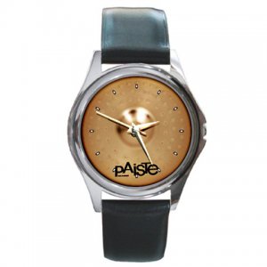 Paiste pst 5 Splash Cymbal Style Round Metal Watch