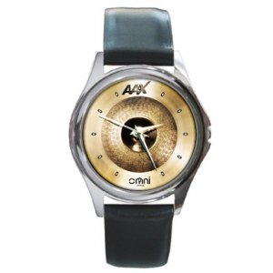 Sabian AAX Omni Cymbal Style Round Metal Watch