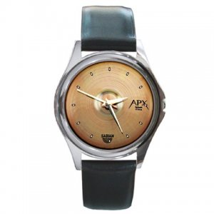 Sabian APX Splash Cymbal Style Round Metal Watch