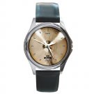 Wuhan Traditional Crash Ride Cymbal Style Round Metal Watch