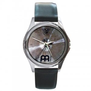 Meinl Classic Medium Hi-Hat Cymbal Style Round Metal Watch