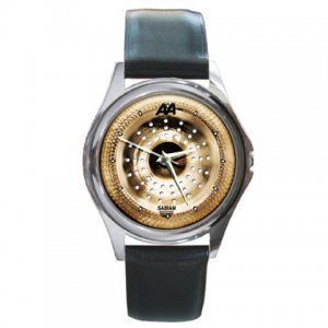 Sabian AA Holy China Cymbal Style Round Metal Watch