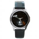 Zildjian Pitch Black Cymbal Style Round Metal Watch