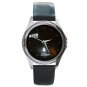 Zildjian Pitch Black Cymbal Style Round Metal Watch