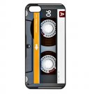 Apple iPhone 5 Seamless Case Yellow Cassette Style
