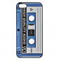 Apple iPhone 5 Seamless Case Blue Cassette Style