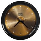 Paiste Giant Beat Cymbal Style Black Wall Clock