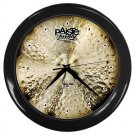 Paiste Twenty Masters Collection 20inch Dark Ride Cymbal Style Black Wall Clock
