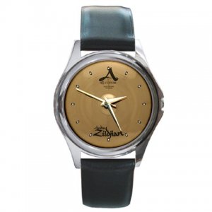 Zildjian A Custom Fast Crash Cymbal Style Round Metal Watch