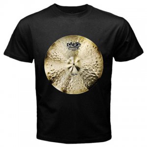 Paiste Twenty Masters Collection 20inch Dark Ride Cymbal Style Black T-Shirt