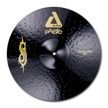 Paiste Black Alpha Slipknot Edition 20inch Metal Ride Cymbal Round Mousepad