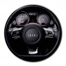 2008 Audi R8 Instrument Panel And Steering Wheel Round Mousepad