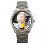 Charlie Brown Snoopy Silver Tone Sport Metal Watch for men women Unisex
