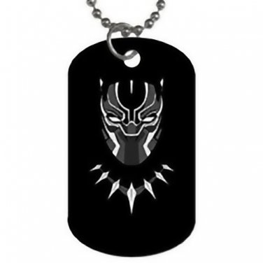 Black Panther Two Sides Dog Tag