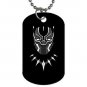 Black Panther Two Sides Dog Tag