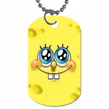 Spongebob Two Sides Dog Tag