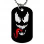 Venom Face Two Sided Comic Dog Tag