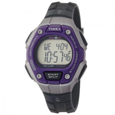 Timex Women's Ironman 30 LAP Digital Grey Chrono Alarm Watch