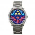 The Legend of Zelda-Link Shield Watch-Stainless Steel-New