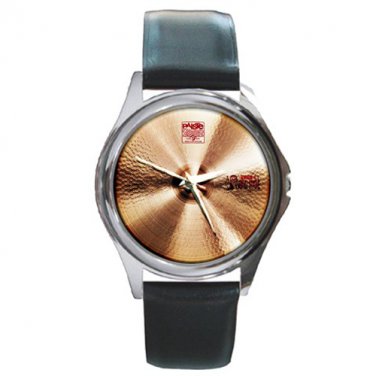 Paiste 2002 'Reverend Al's Big Ride' Ride Cymbal Style Round Metal Watch