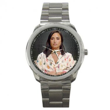 Demi Lovato DWTD Stainless Steel Watch-Unisex